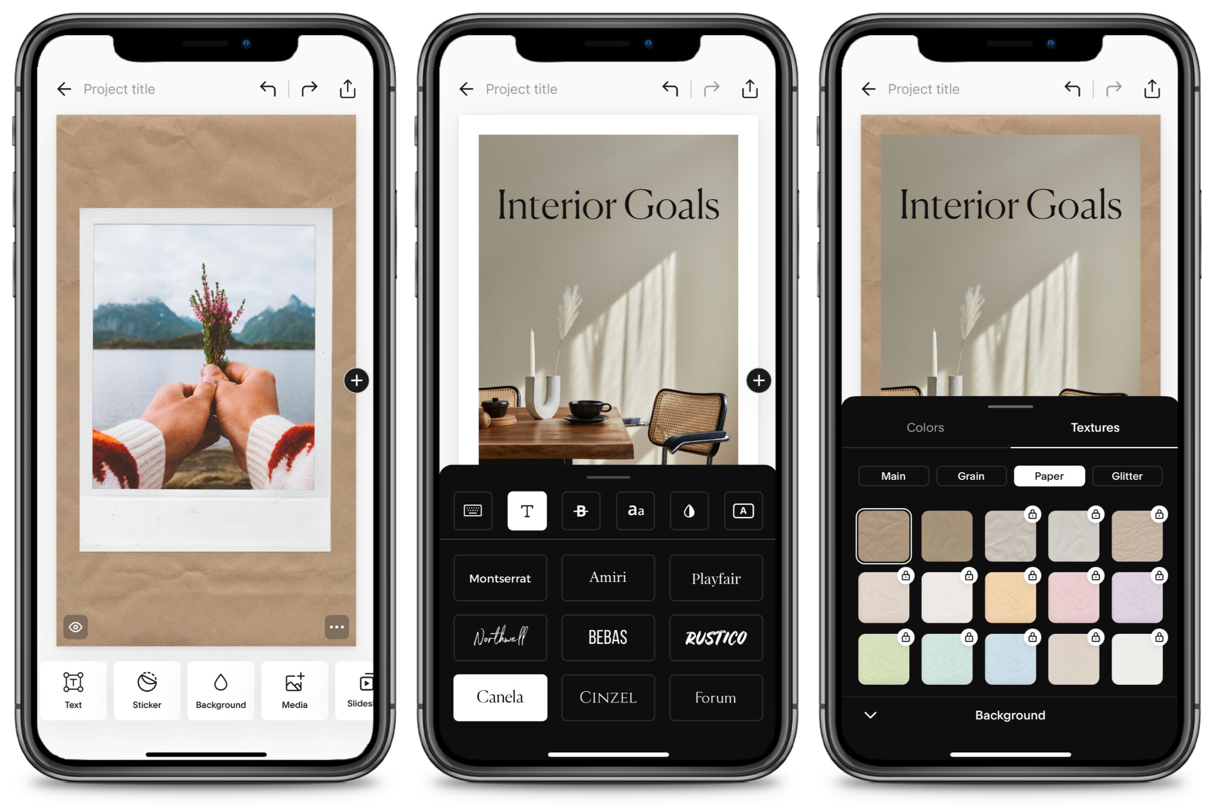 Unfold App: Instagram Story Vorlagen für Rahmen, Schriften und Animationen
