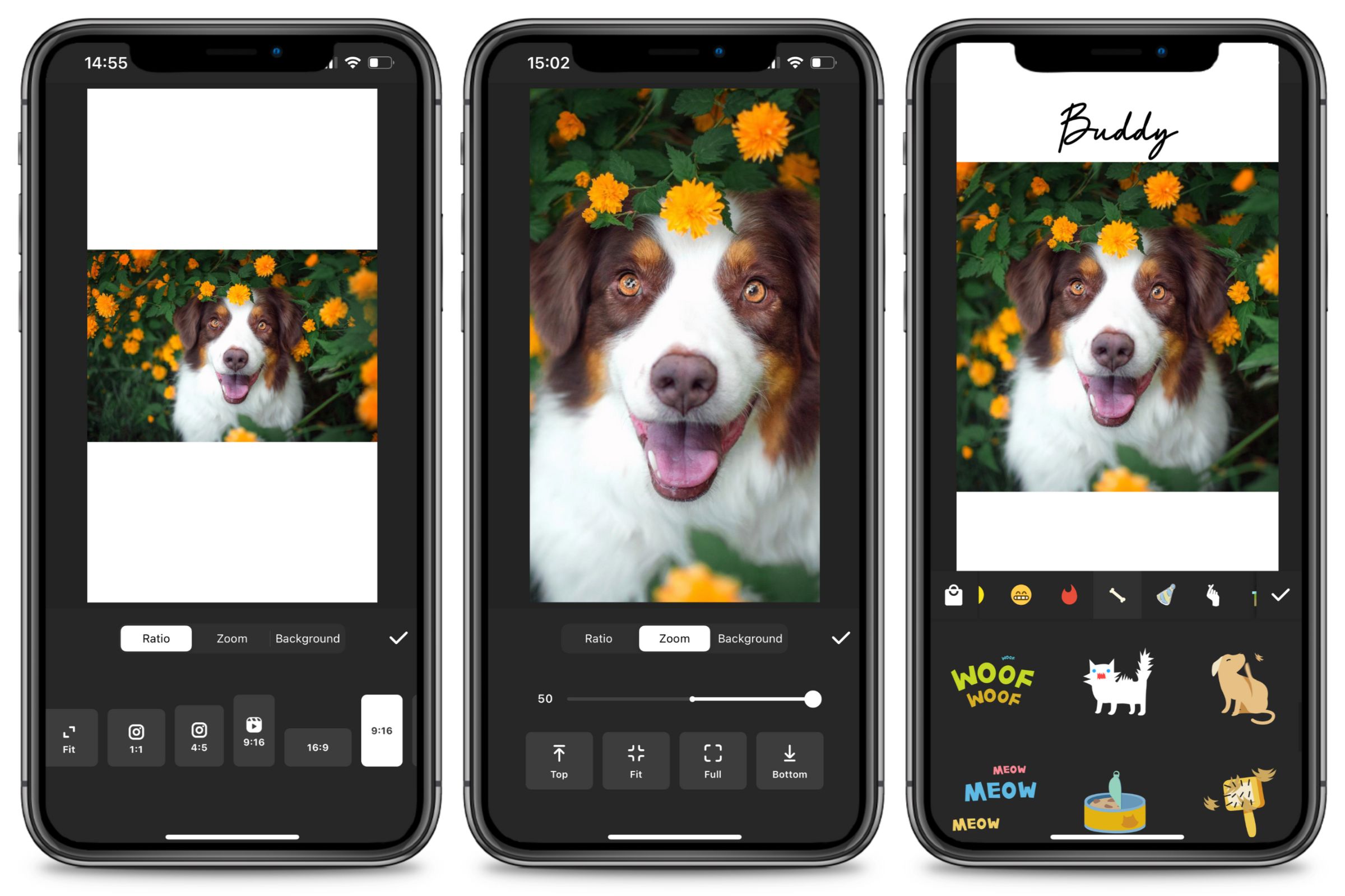 InShot App: Bilder und Videos auf das Instagram Story-Format anpassen und mit Schriften und Stickern verzieren