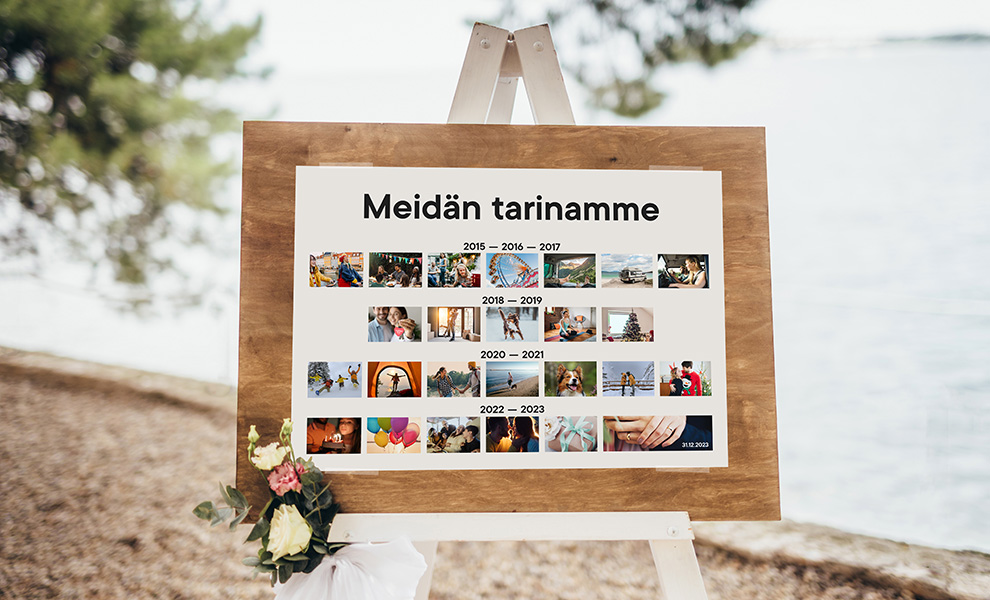 Hääparin tarina esille Hääparin tarina esille