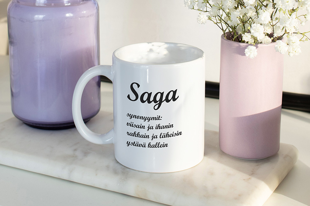Kuvamuki ystävänpäivälahjaksi Kuvamuki ystävänpäivälahjaksi