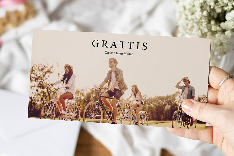Gratulationskort Gratulationskort