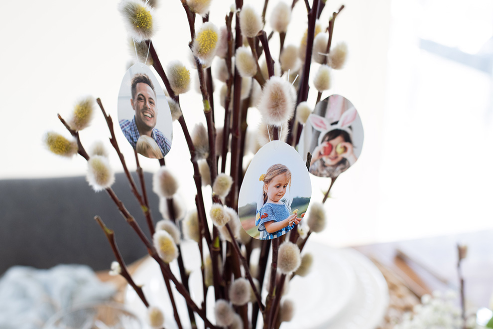 DIY påskdekorationer: vide kvist DIY påskdekorationer: vide kvist