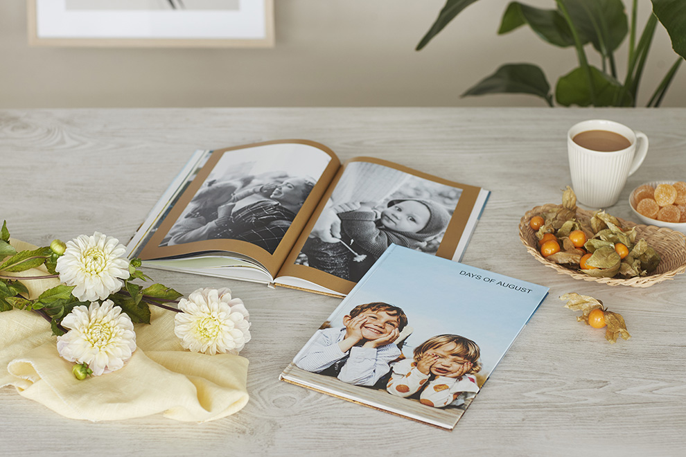 Föreviga familjeminnen i en fotobok Föreviga familjeminnen i en fotobok