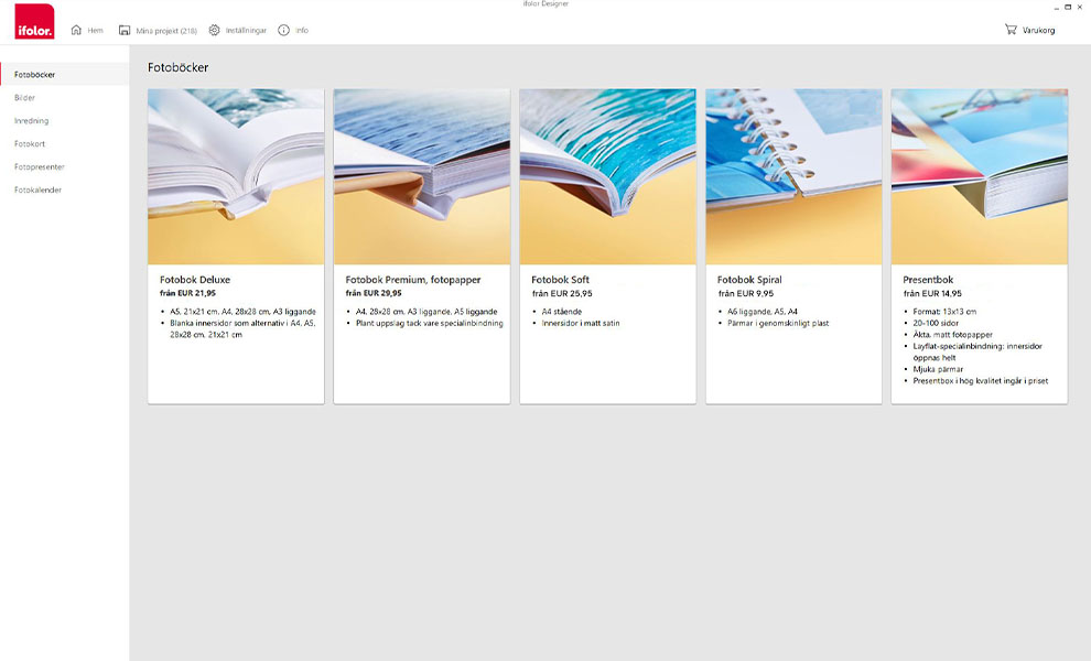 Välj din favoritmall för din fotobok Välj din favoritmall för din fotobok