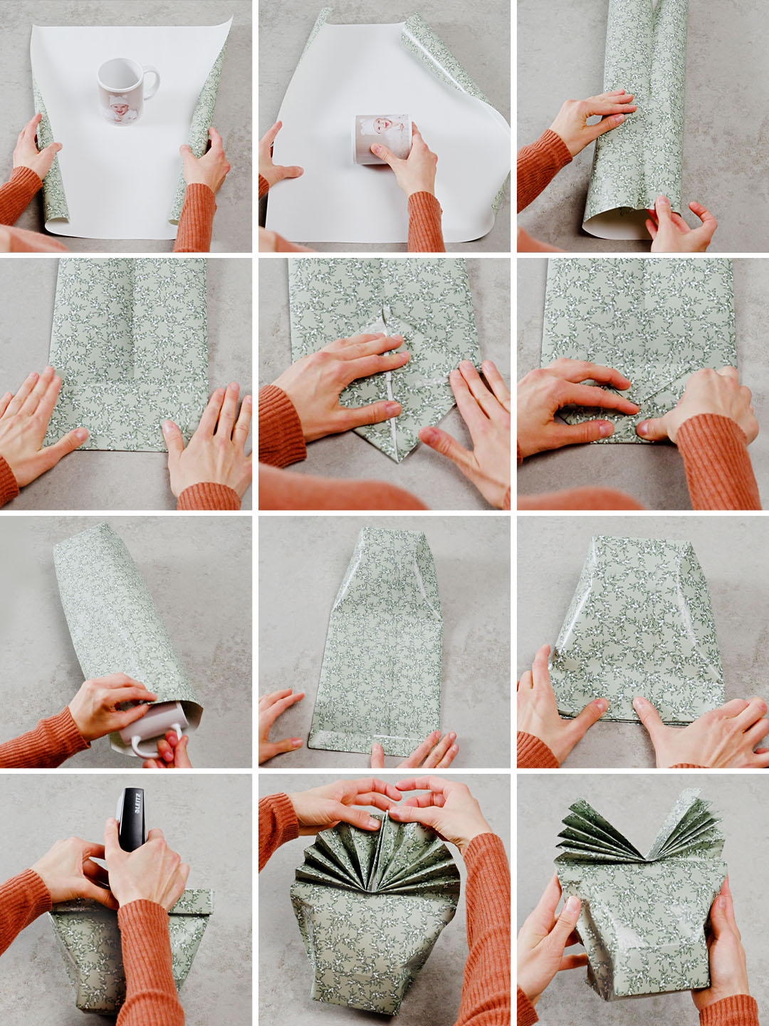 Inslagningstips: ett genialt rosettpaket