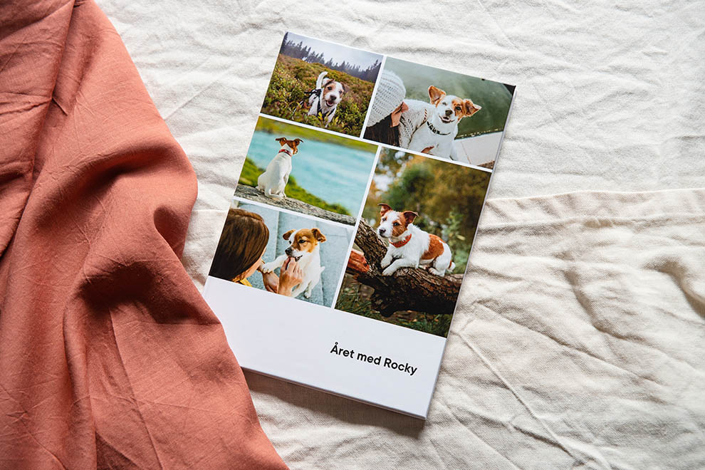 Fotobok om hunds liv Fotobok om hunds liv