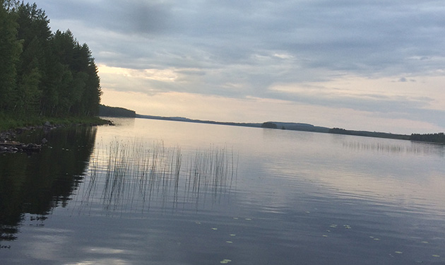 Horisonten sned Håll horisonten rak!