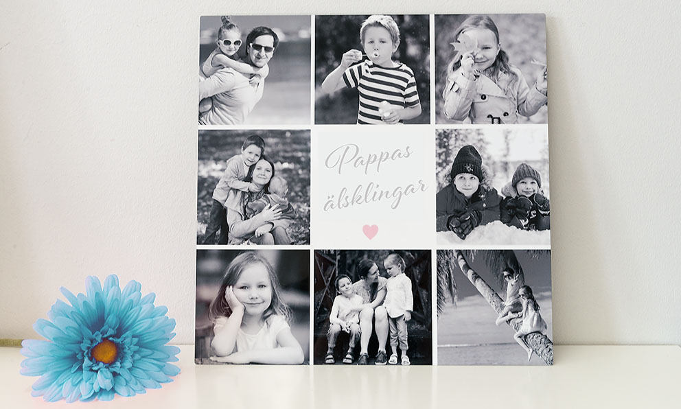 Kollagetavla till pappa Kollagetavla till pappa