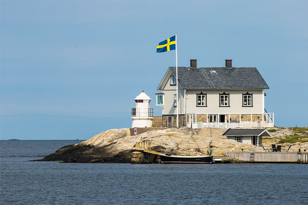 Använd gyllene snittet i landskapsfoton. Använd gyllene snittet i landskapsfoton.
