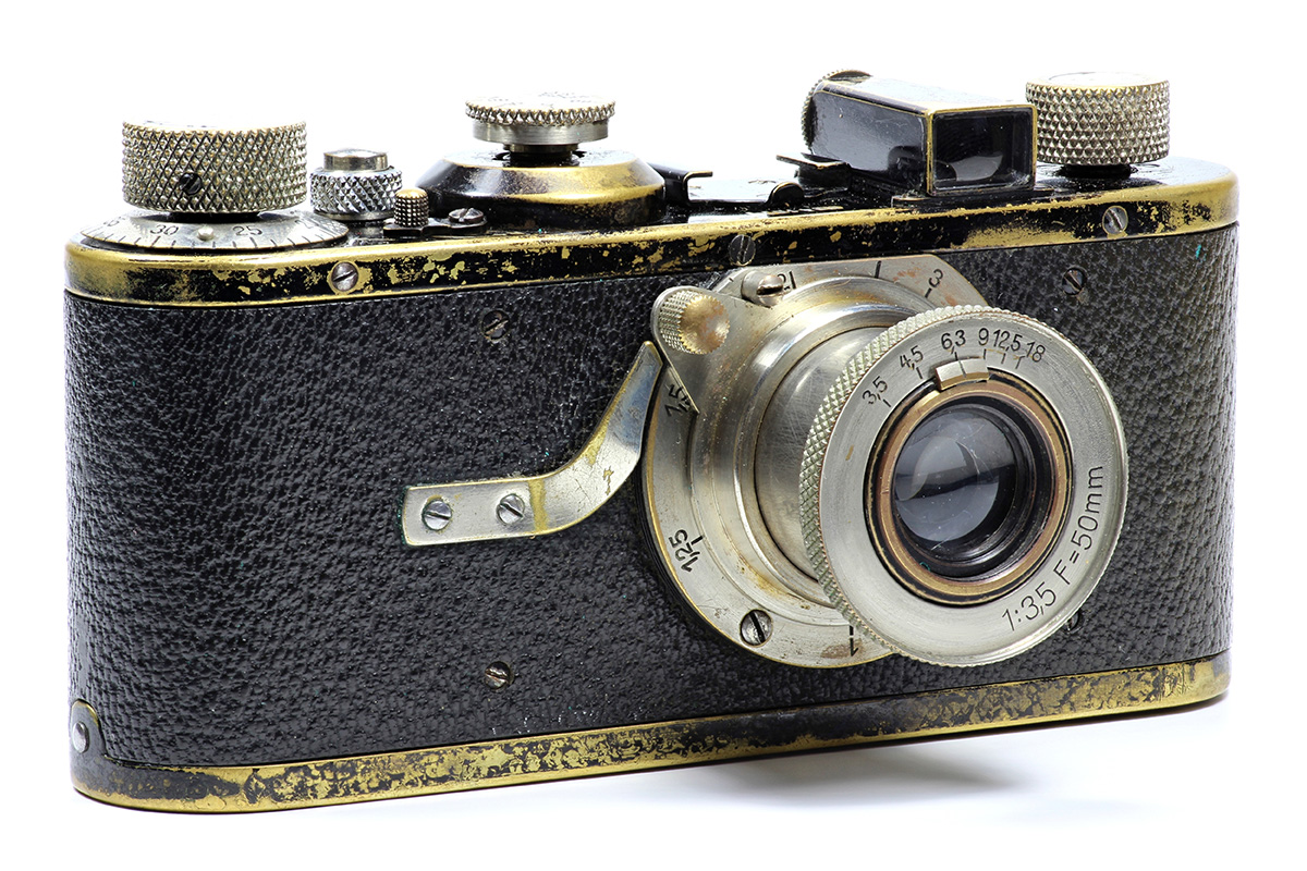 Leica-Kleinbildkamera im Jahr 1925