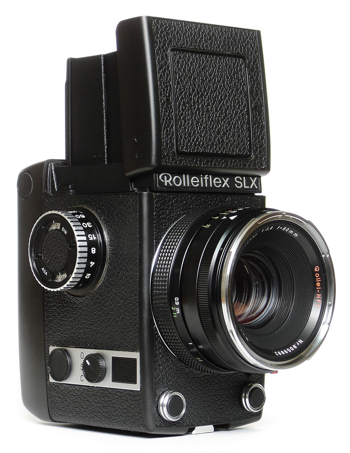 Die erste vollautomatische Kamera der Firma Rollei 1973 Rolleiflex SLX