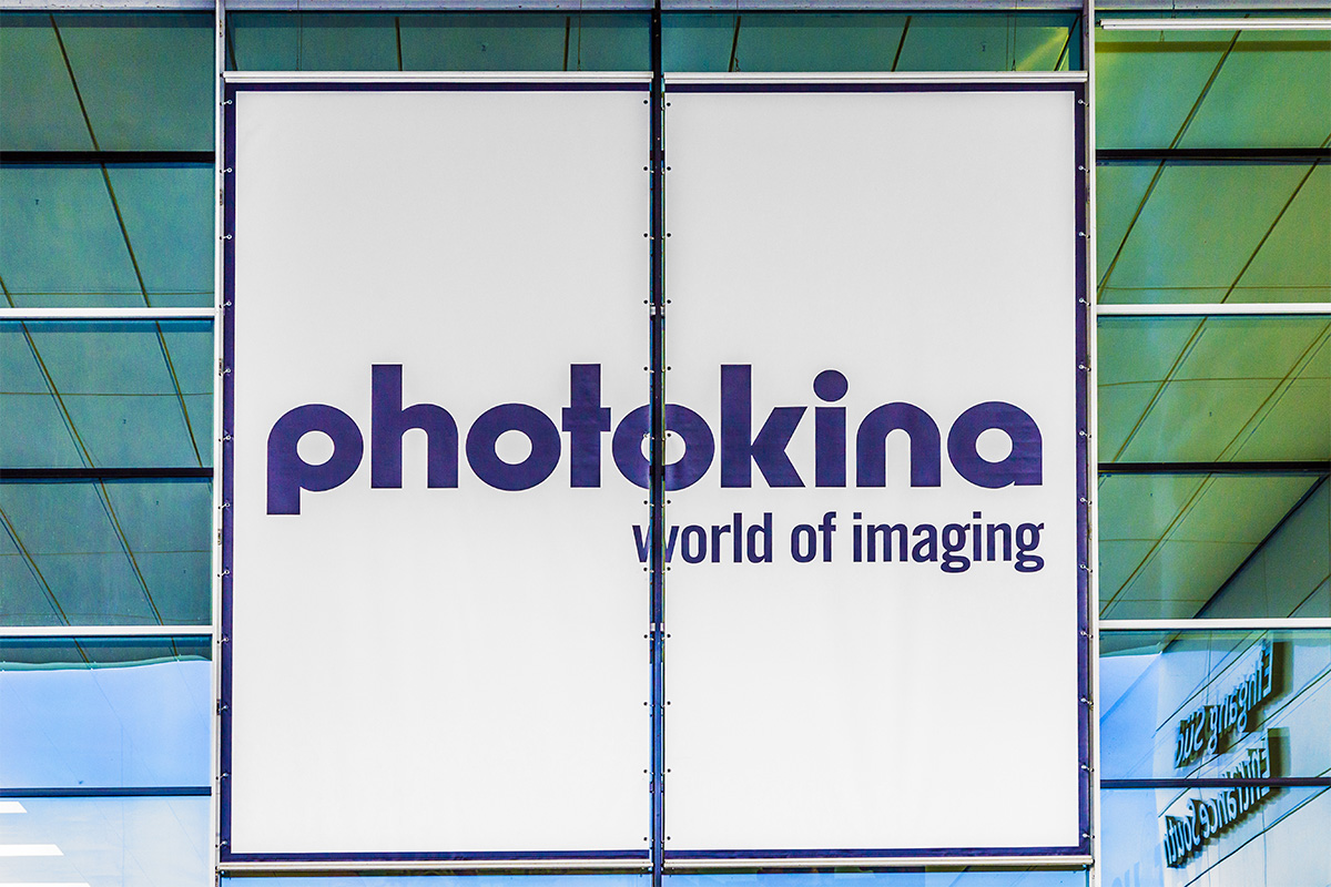 Das Logo der Photokina, die weltweit bedeutendste Messe für Fotografie