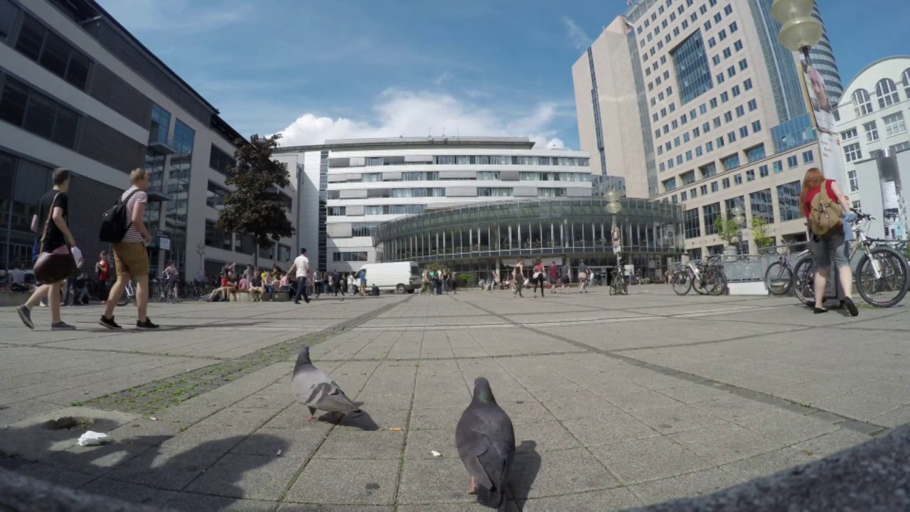 Screenshot von Time Lapse Video vom Campus Jena