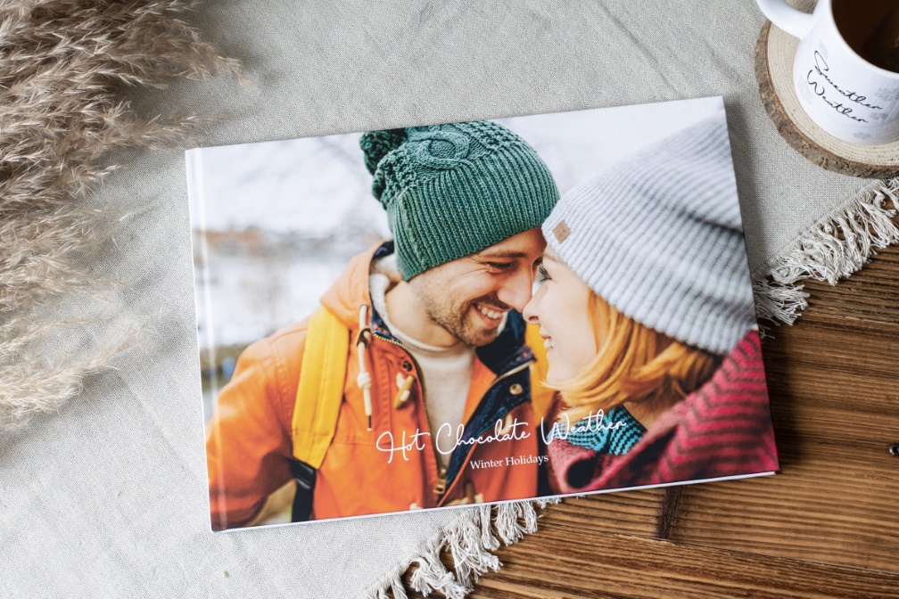 Winterfotobuch – gestalte ein Fotoalbum mit deinen schönsten Winterferienfotos.