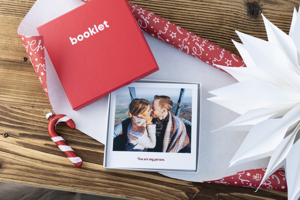 Mini-Fotobuch als Weihnachtsgeschenk