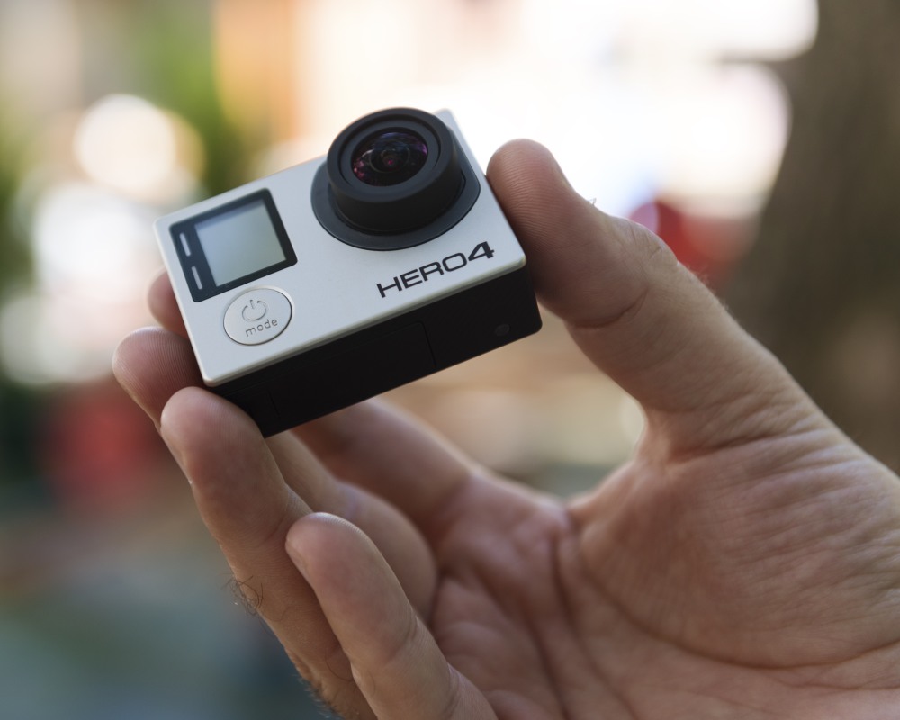 Actioncams sind überraschend klein, solide und handlich
