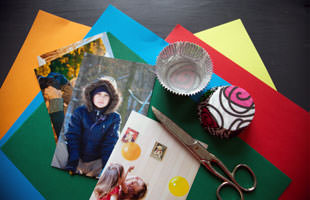 Kreative Foto-Geschenke mit Kindern basteln