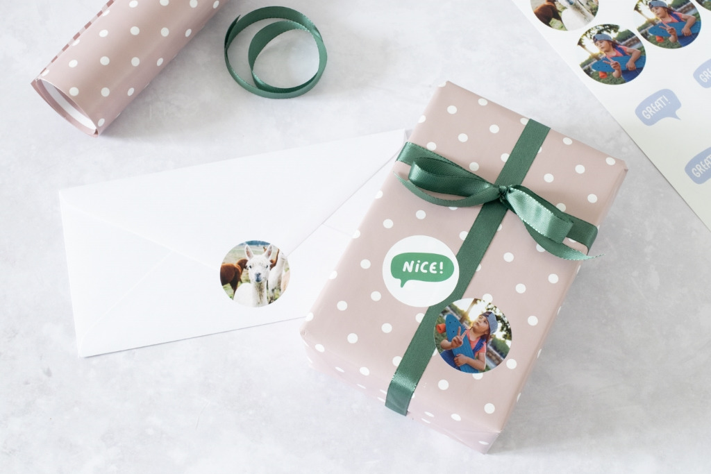 ifolor Foto Sticker für Geschenke und Grusskarten
