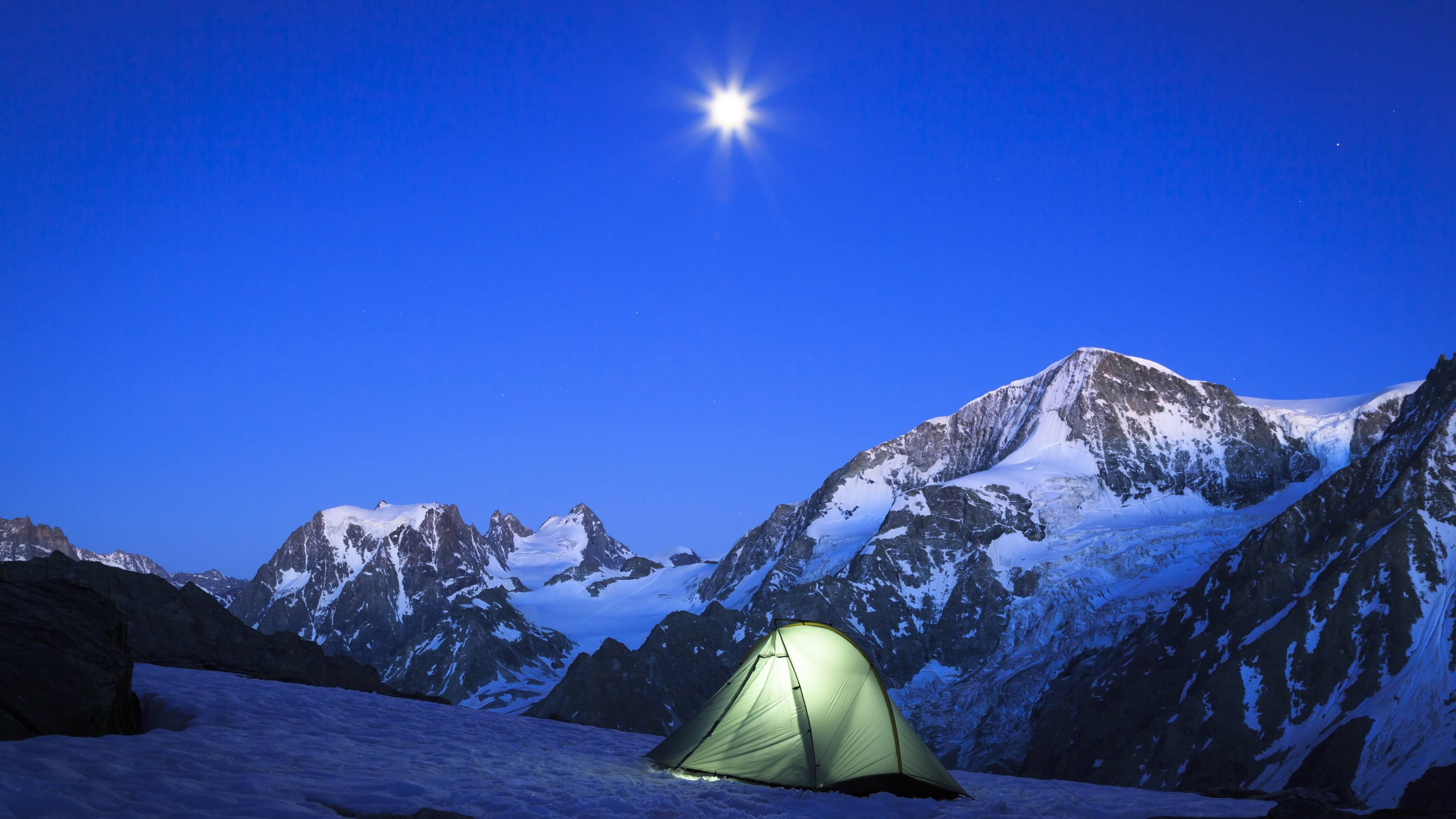 Der höchste Zeltplatz der Schweiz: Camping Arolla