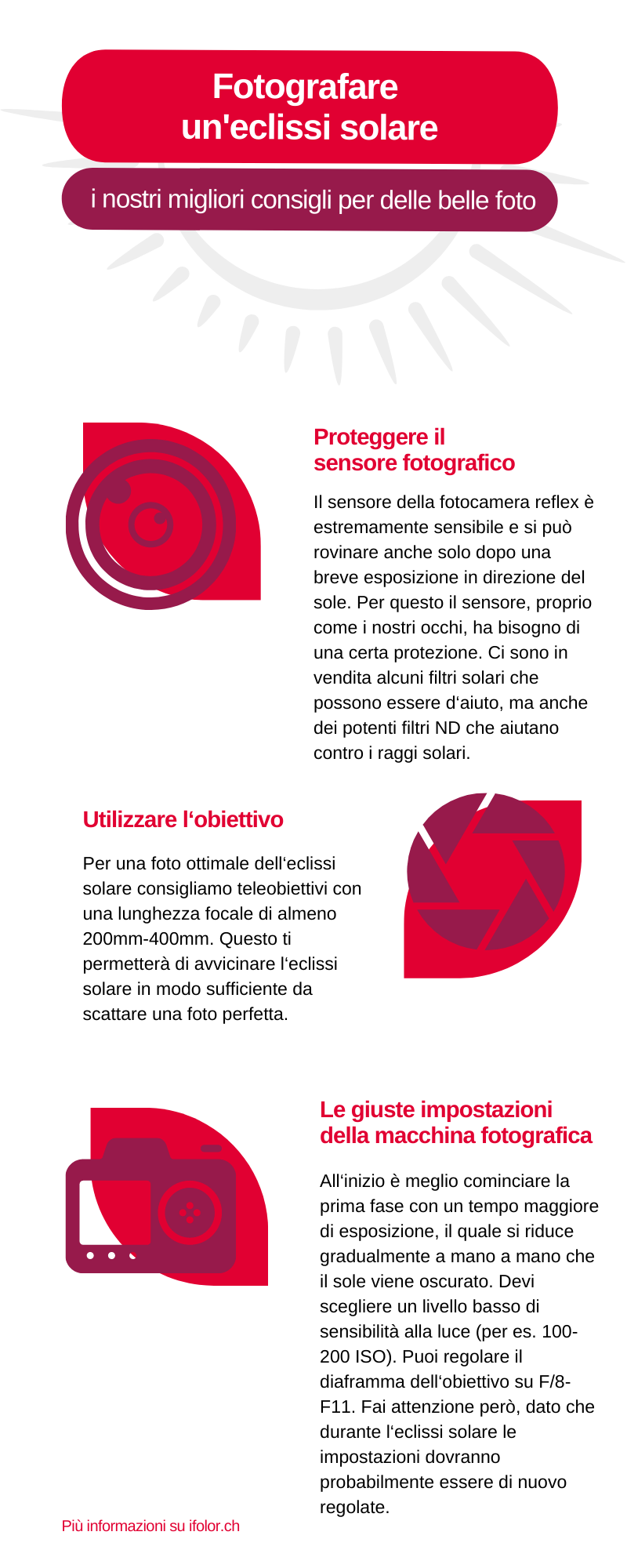 Fotografare l'eclissi solare: i nostri migliori consigli per delle belle foto