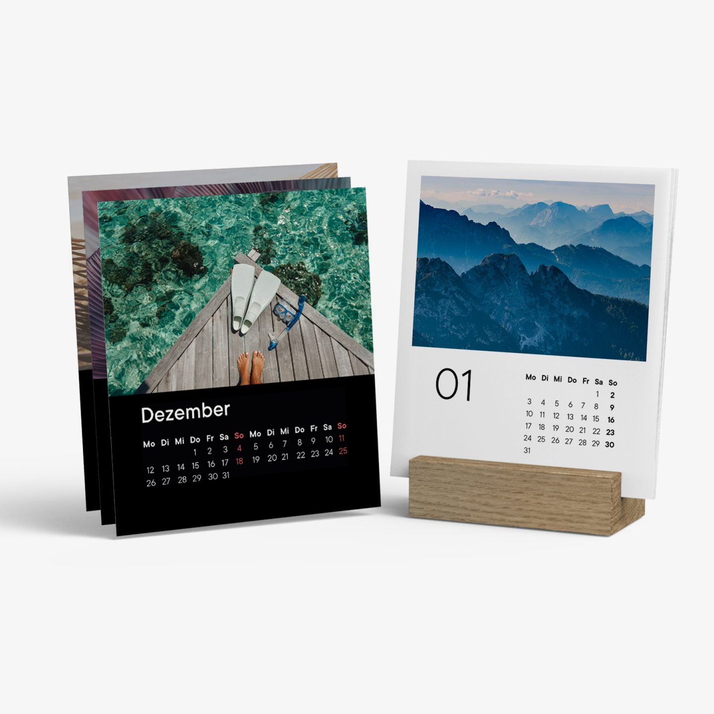 Calendrier De Bureau 2026 Sixstore - 12 Mois Avec Support Intégré, Planificateur 17x17 Cm - 3