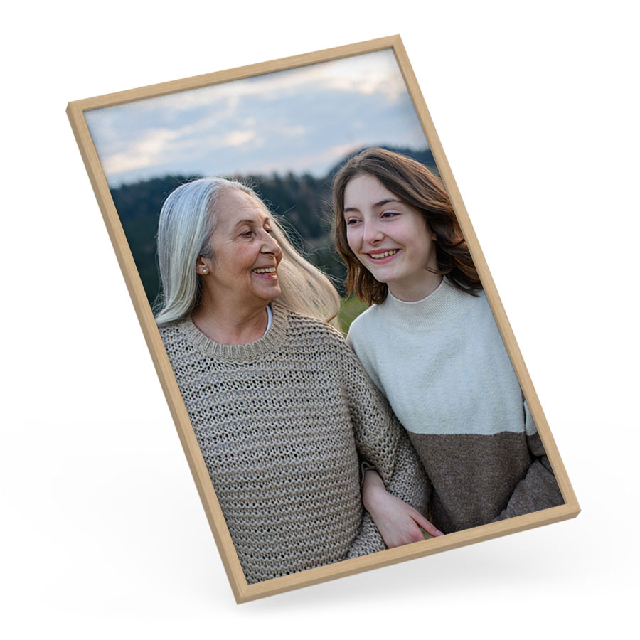 Framed poster for grandma as a Mother's Day gift