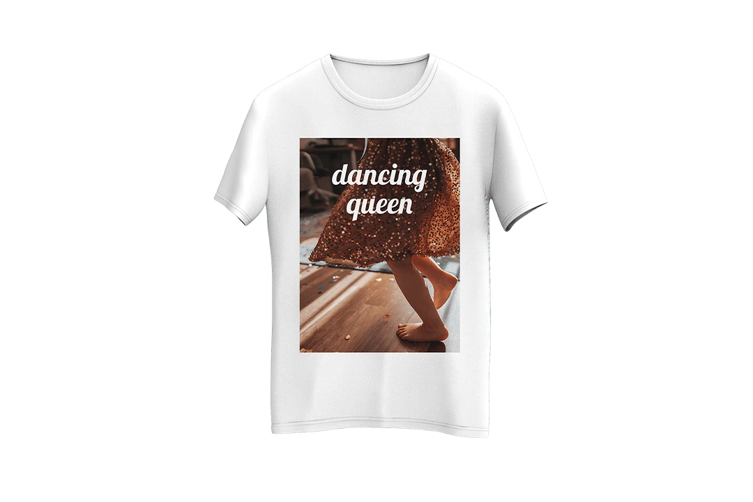 Foto T-Shirt Damen