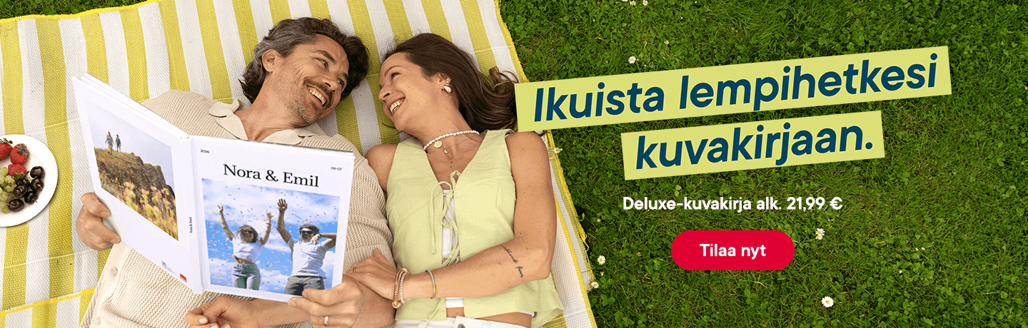 Ikuista lempihetkesi kuvakirjaan. Deluxe alk. 21,99€