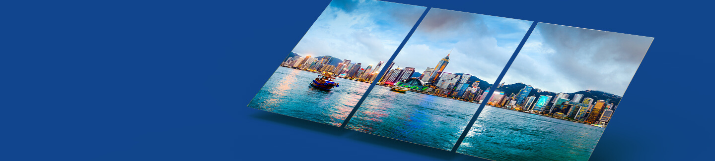 Your photo as multi-photo wall decoration