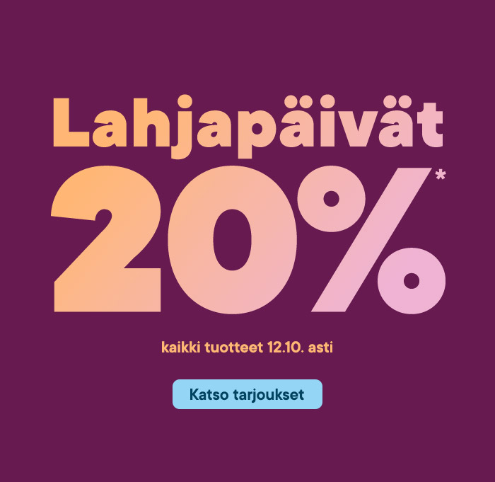 Lahjapäivät -20 %