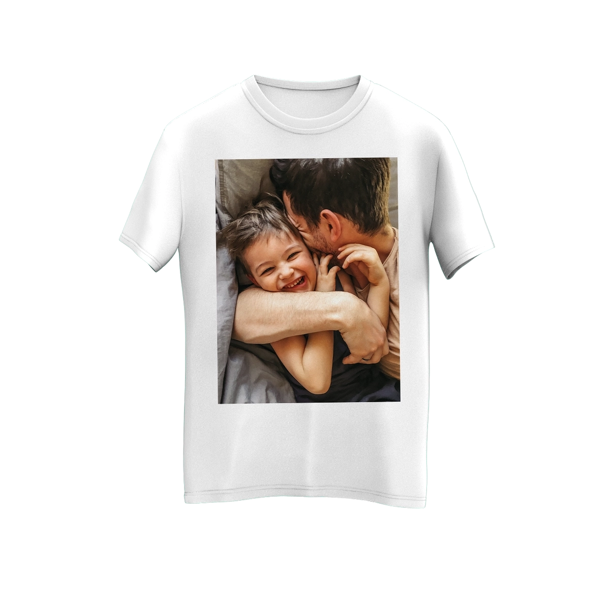 T-shirt av egna bilder som farsdagspresent