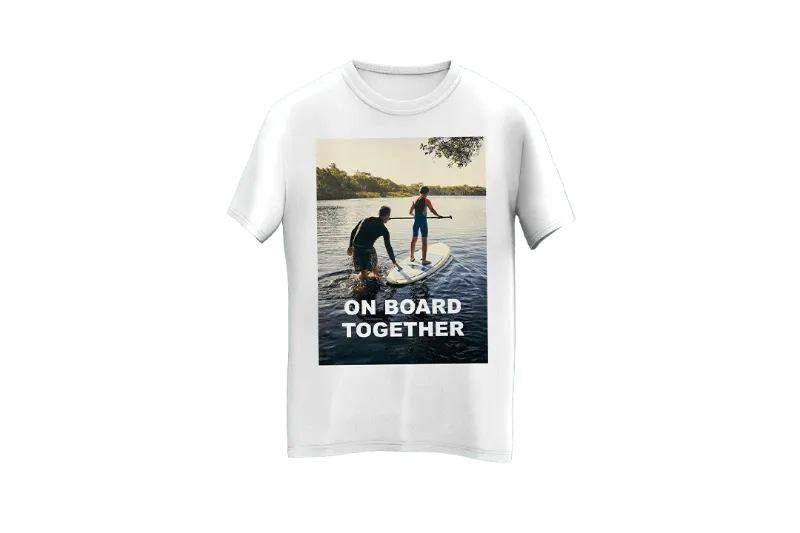 Foto T-Shirt Herren