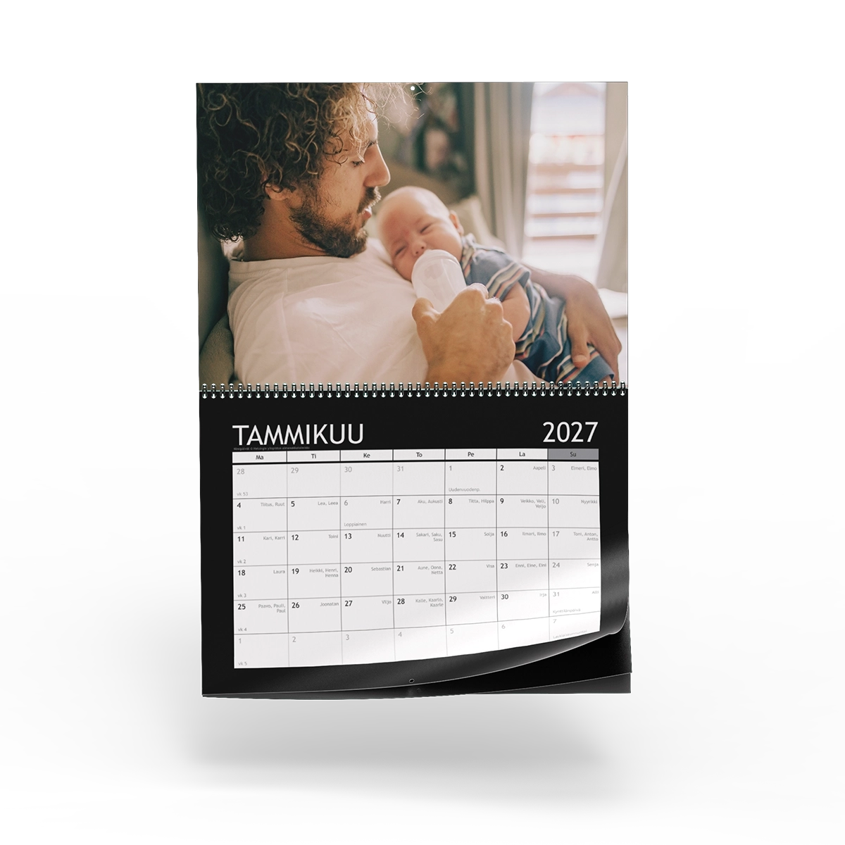 Calendar from your own photos as Father's day gift