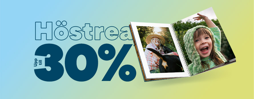Höstrea upp till -30 %