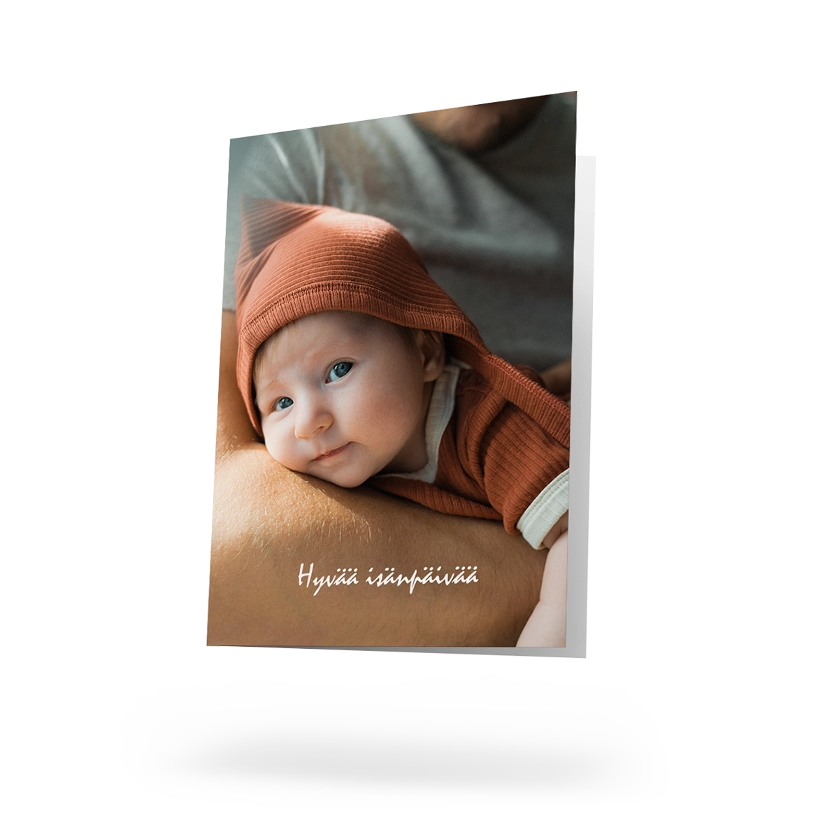 Father's day card with your own photo