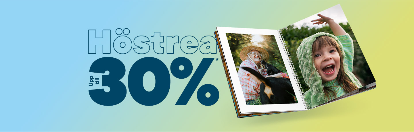 Höstrea upp till -30 %
