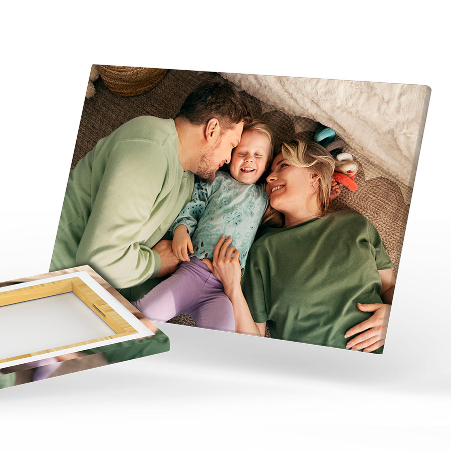 Photo canvas from your own photo as a Mother's Day gift