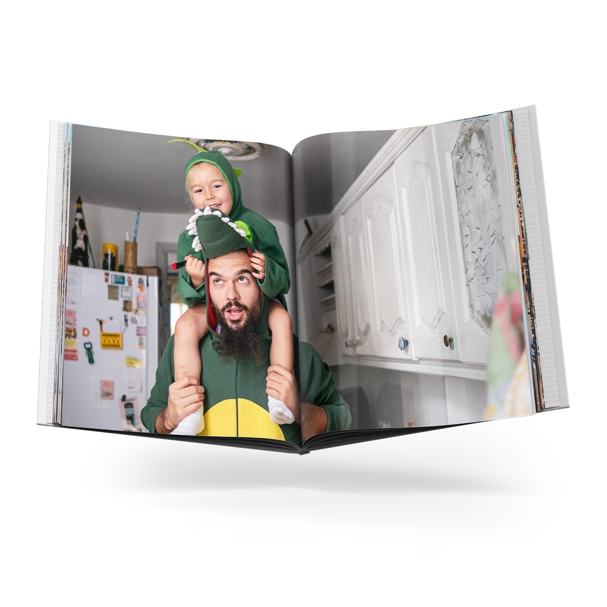 Fotobok av egna bilder som farsdagspresent