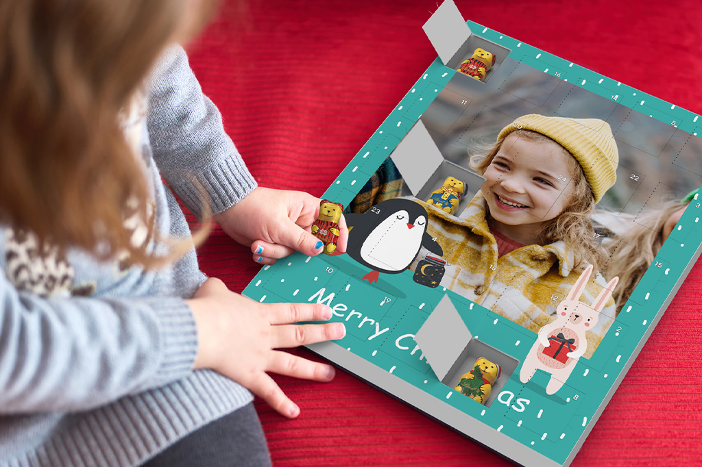 Personalisierter Adventskalender mit Foto Personalisierter Adventskalender mit Foto