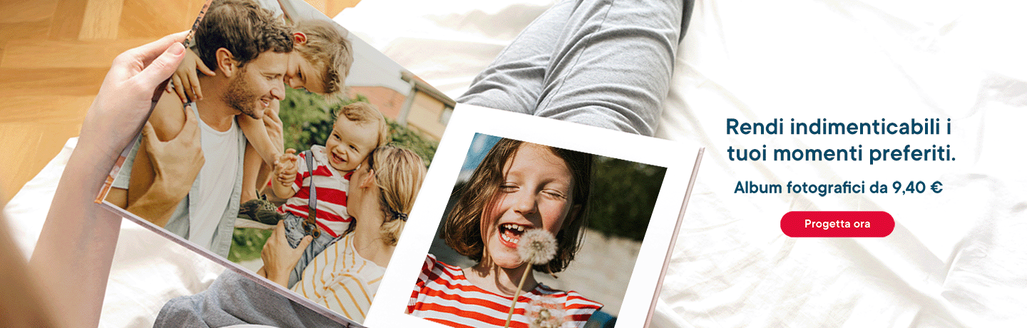 Rendi indimenticabili i tuoi momenti preferiti