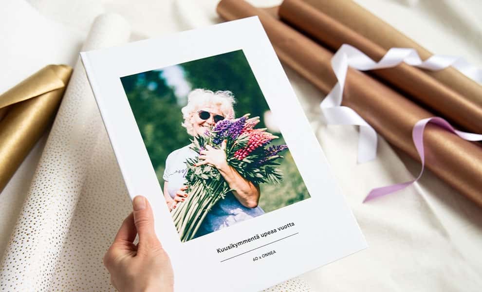 Lahjaidea pyöreitä vuosia täyttävälle: Kuvakirja