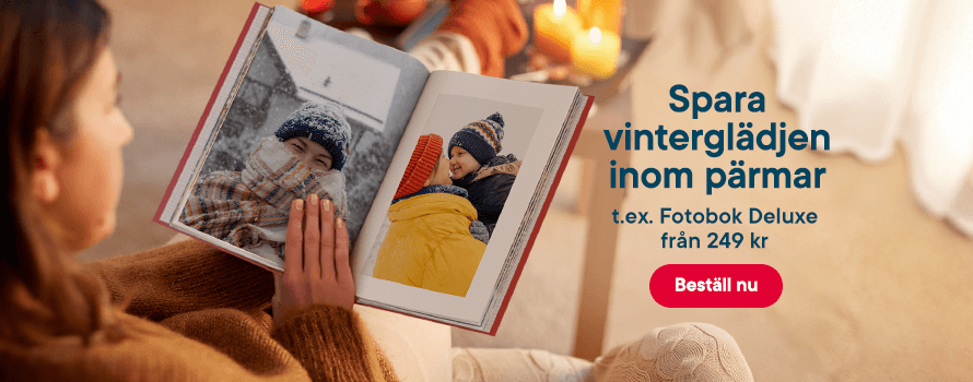 Spara vinterglädjen inom pärmar