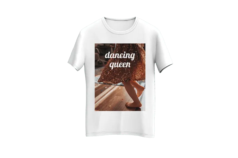 Foto T-Shirt Damen