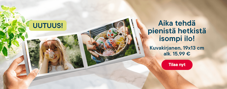Uutta: Kuvakirjanen 13x19 cm