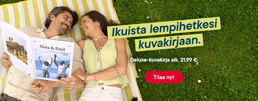 Ikuista lempihetkesi kuvakirjaan. Deluxe alk. 21,99€