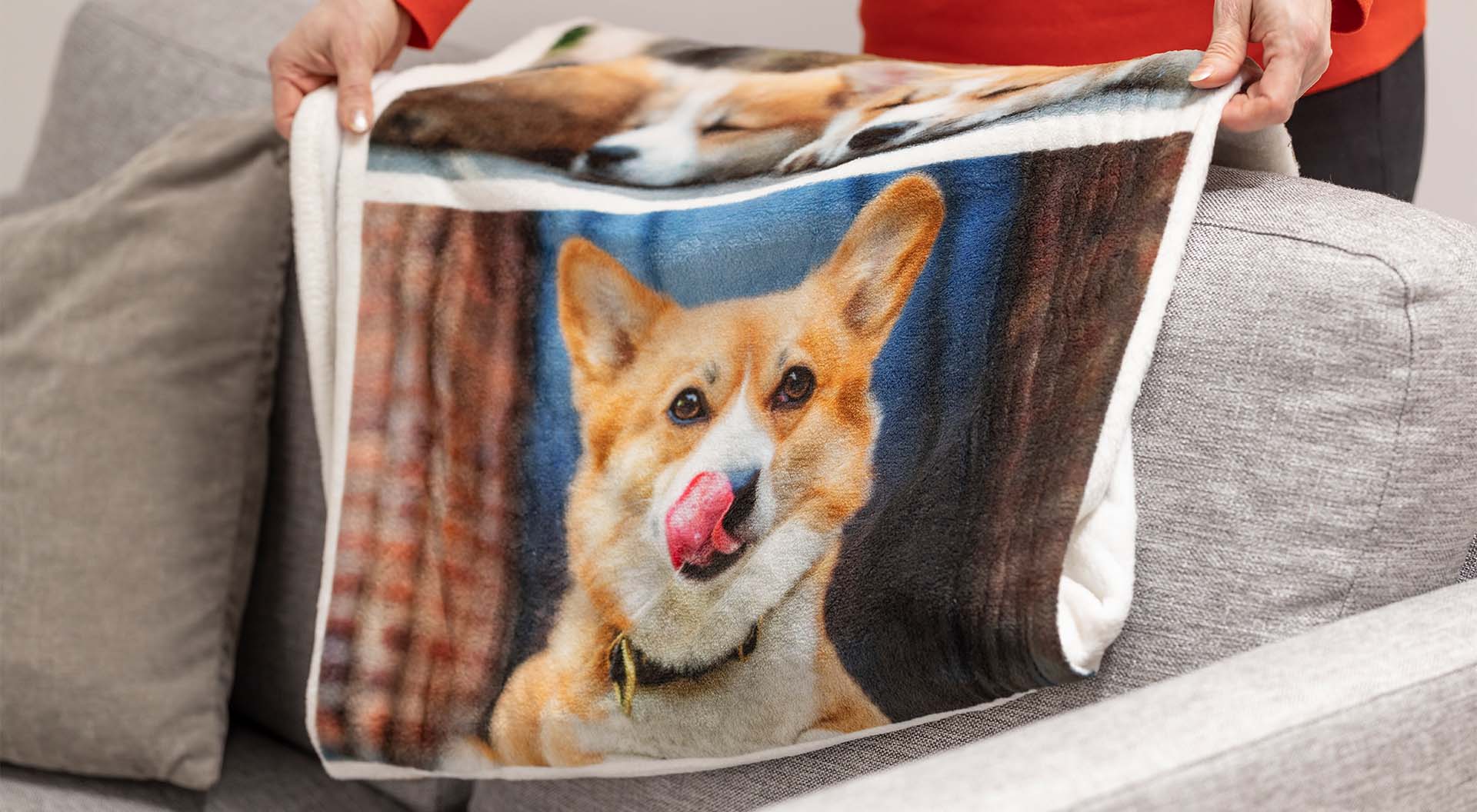 Fotofilt som morsdagspresent