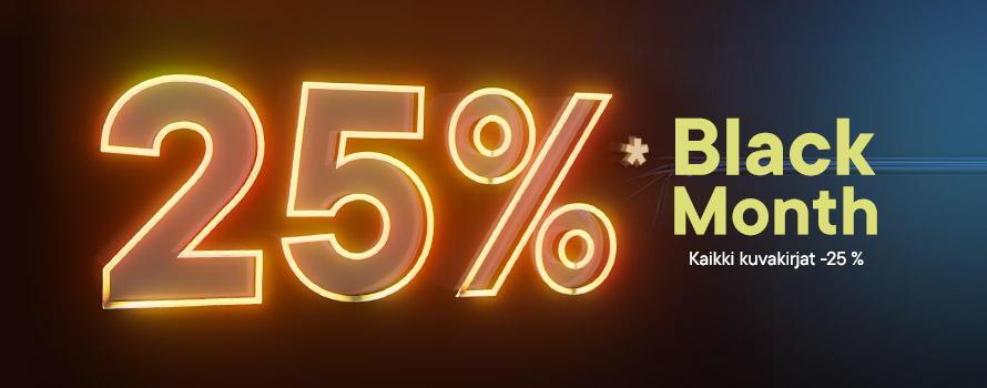 Black month - Kuvakirjat -25 %
