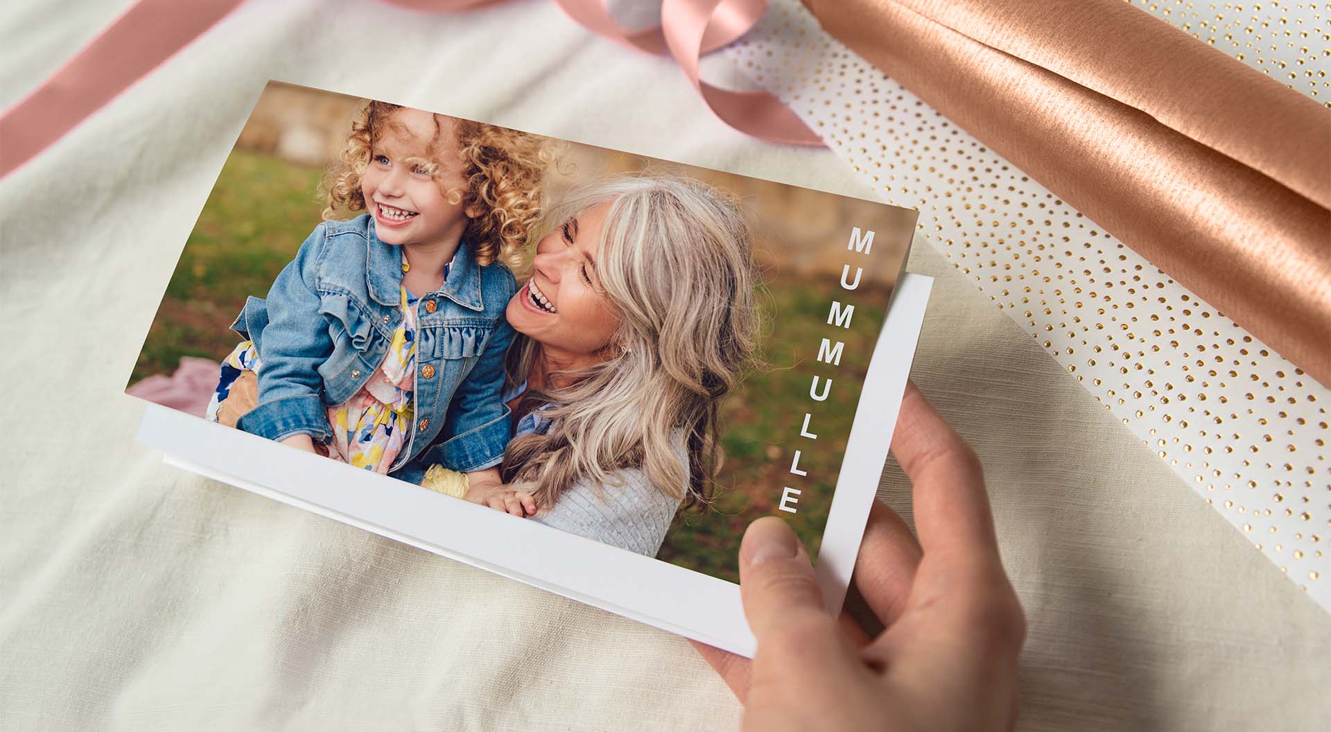 Mother's day card from your own photo