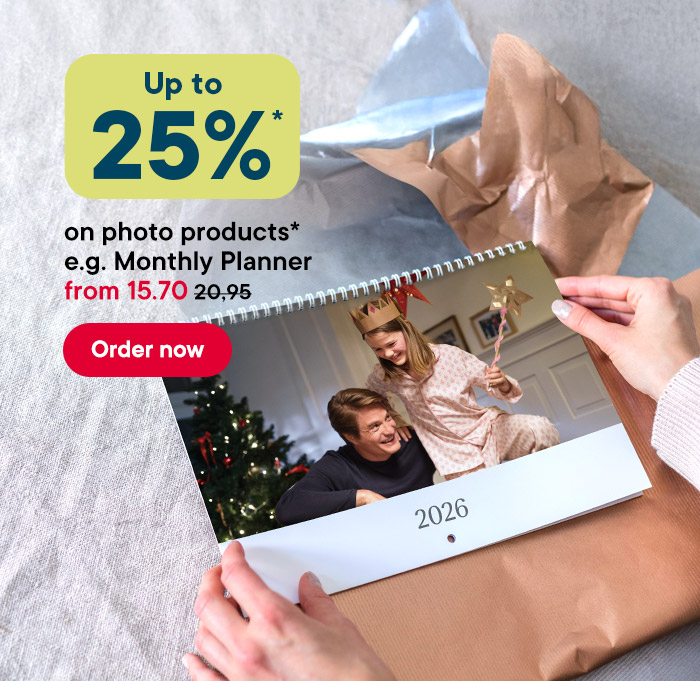 Photo products up to -25 %