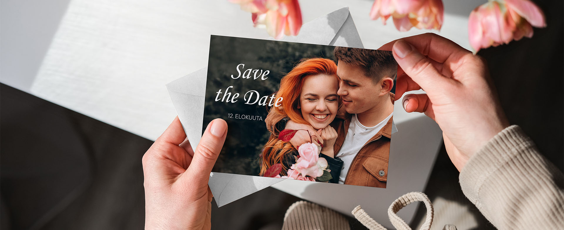 Näin teet persoonalliset Save the date -kortit